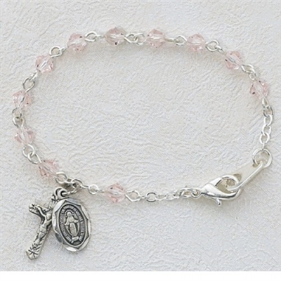 5 1/2" ROSE BABY BRACELET