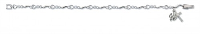 7 1/2" CUBIC ZIRCONIA BRACELET