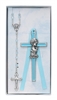 BOY'S CROSS & ROSARY SET