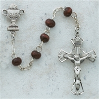 BROWN WOOD COMMUNION ROSARY