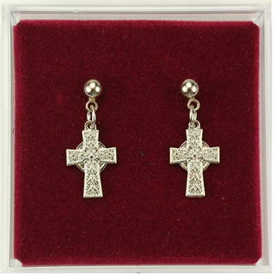 RF CELTIC CROSS EARRINGS