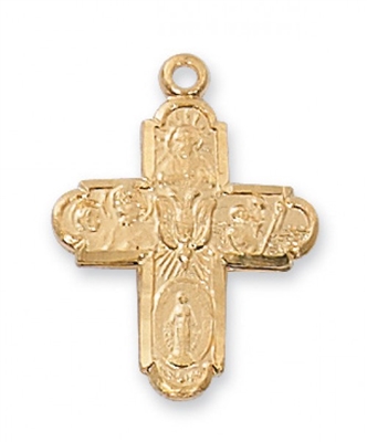 G/SS 4-WAY 18" CHAIN & BOX