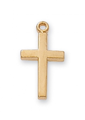 G/SS CROSS 16" CHAIN & BOX