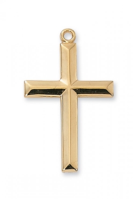 G/SS CROSS 24" CHAIN & BOX