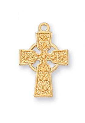 G/SS CROSS 16" CHAIN & BOX