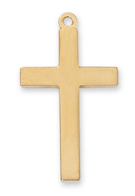 G/SS BLOCK CROSS 20" CHAIN & BOX