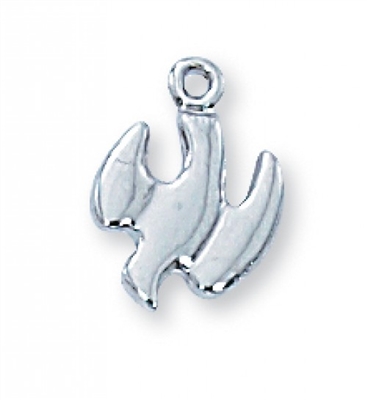 STERLING SILVER HOLY SPIRIT 16" SR CHAIN & BOX