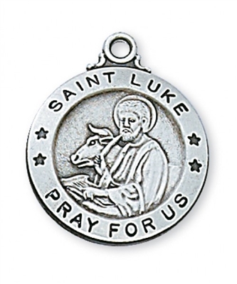 SS ST. LUKE 20" CHAIN & BOX