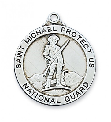 SS NATIONAL GUARD MEDAL 24" CH