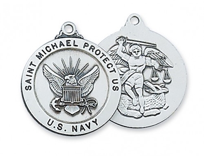 SS NAVY SERVICE MEDAL 24" CH