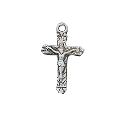 STERLING SILVER CRUCIFIX 16" CHAIN & BOX
