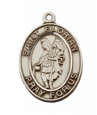 STERLING SIL. ST FLORIAN MEDAL