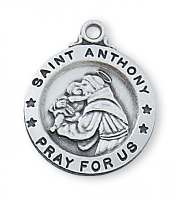 SS  ANTHONY 18" CHAIN & BOX