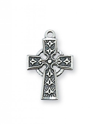 STERLING SILVER CELTIC CROSS