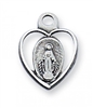 Sterling Silver Miraculous Medal 16" Chain & Box