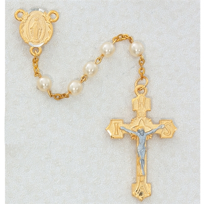 6MM GP PEARL ROSARY