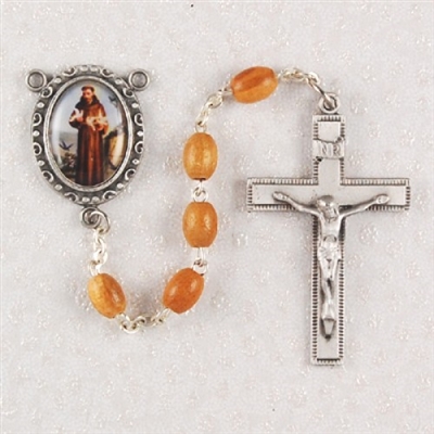 OLIVE WOOD ST. FRANCIS ROSARY