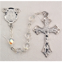 6MM CRYSTAL ROSARY