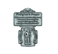 FIREFIGHTER PRAYER VISOR CLIP