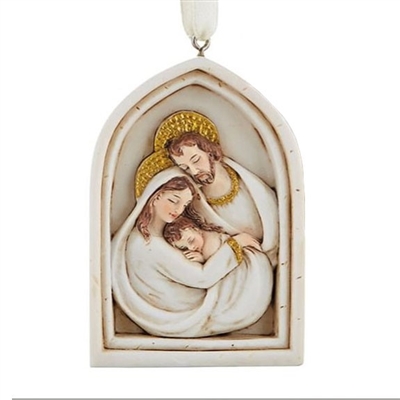 Arched Nativity Ornament