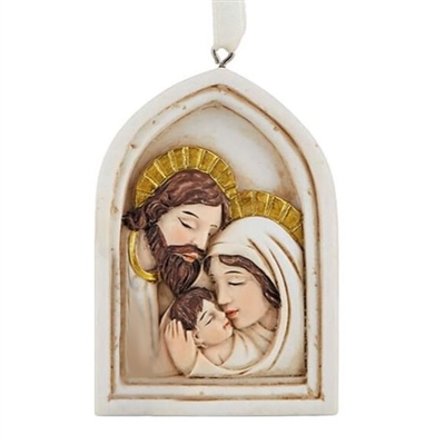 Arched Nativity Ornament