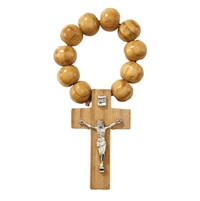 Wood Rosary Ring