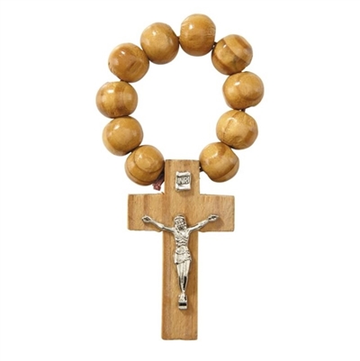 Wood Rosary Ring