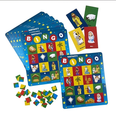 Nativity Bingo Game Set