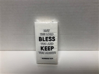 May the Lord Bless You Tissues Pack, 3 Ply, 10 Tissues