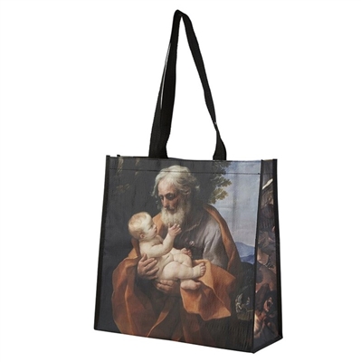 Beloved Devotions (St. Joseph) Large Eco-Friendly Tote Bag
