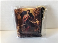 Mary, Untier of Knots Zippered Rosary Case, 3x2