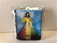 Divine Mercy Zippered Rosary Case, 3x2