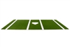 Platinum Synthetic Turf Baseball/Softball Hitting Mat with Home Plate and Lines, Green- 6 feet x 12 feet