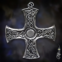Lunar Cross Amulet