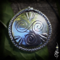Large Dagda's Shield Amulet