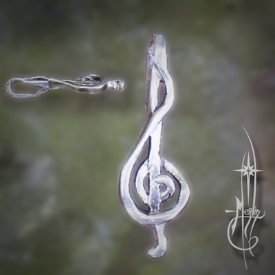 Treble Clef Amulet