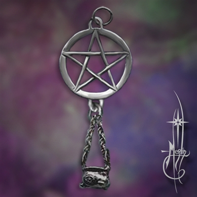 Small Star with Cauldron Amulet