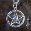 Small Star with Moonstone Amulet