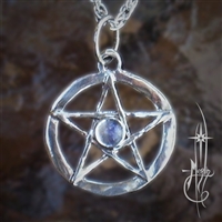 Small Star with Moonstone Amulet