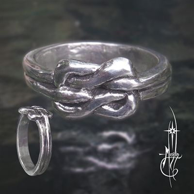 Celtic Lovers Knot Ring