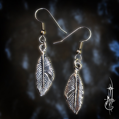 Tail Feather Earrings