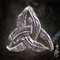 Feather Triquetra Amulet
