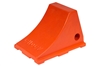 KOCHEK WHEEL CHOCKS - ORANGE RUBBER