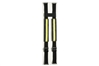 LION EZ H-BACK QUICK-ADJUST NON-STRETCH SUSPENDERS - YELLOW TRIM