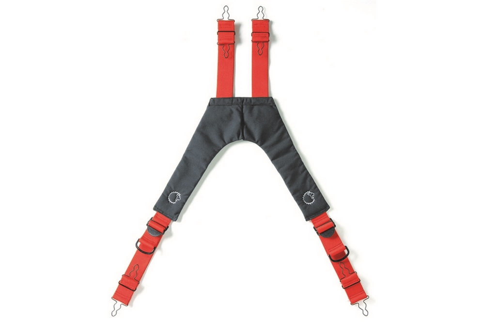 LION V-BACK QUICK-ADJUST STRETCH PADDED SUSPENDERS