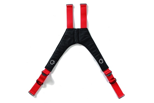 LION V-BACK QUICK-ADJUST STRETCH PADDED SUSPENDERS