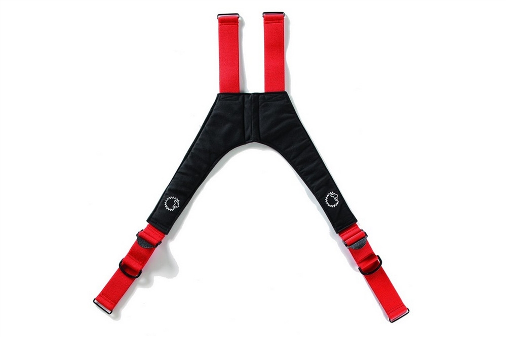 LION V-BACK QUICK-ADJUST STRETCH PADDED SUSPENDERS