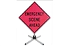 MDI EMERGENCY SCENE AHEAD SIGN - 36"