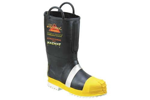 THOROGOOD RUBBER INSULATED STRUCTURAL BUNKER BOOT - LUG SOLE