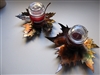 Metal Art Leaf Candle Holder Maple Leaf Set of 2